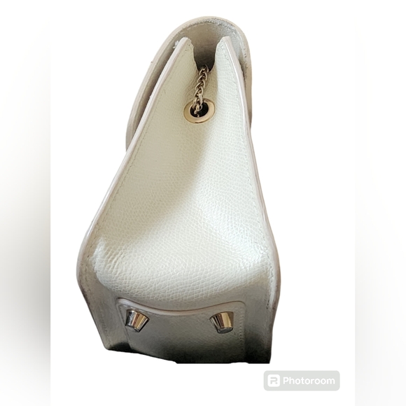 Furla Metropolis Beige Leather Crossbody Bag - Picture 13 of 16